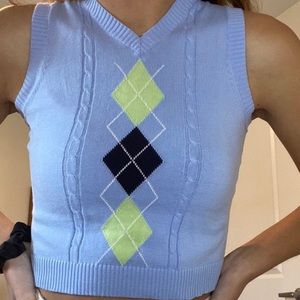 ARGYLE SWEATER VEST